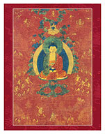 The Paradise of Buddha Amitabha - The Deity of Immeasurable Light and Life - Fine Art Prints & Posters