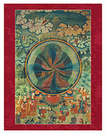 The Miracles of Buddha at Shravasti - Fine Art Prints & Posters