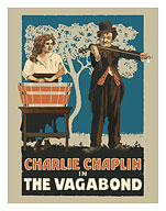 Charlie Chaplin in the Vagabond - Mutual Chaplin Specials - c. 1916 - Fine Art Prints & Posters