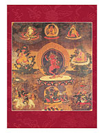 Vajrayogini - Buddhist Tantric Deity in Dancing Posture - Fine Art Prints & Posters