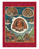Tsongkhapa - The Man from Tsongkha (1357-1419) - Fine Art Prints & Posters