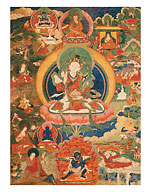 Padmasambhava as Loden Chogse (Supreme Genius) - Fine Art Prints & Posters