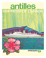 Antilles - Empress of Canada - Canadian Pacific Navigation - c. 1969 - Giclée Art Prints & Posters