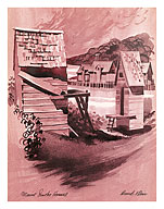 Maine - Smokehouses - c. 1968 - Fine Art Prints & Posters
