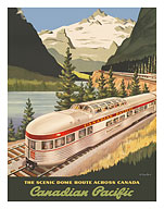 Canada - Scenic Dome Route - Canadian Pacific Railway - c. 1955 - Fine Art Prints & Posters