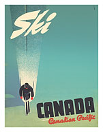 Ski Canada - Canadian Pacific - c. 1941 - Fine Art Prints & Posters