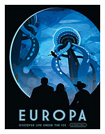 Europa - Discover Life under the Ice - Fine Art Prints & Posters