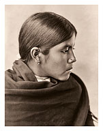 Qahatika Girl - North American Indian - c. 1907 - Fine Art Prints & Posters