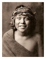 Cloud Bird (Okuwa-Tsire) - Tewa Boy, The North American Indians - c. 1905 - Fine Art Prints & Posters