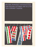 8th Annual 1964 San Francisco International Film Festival - Fine Art Prints & Posters