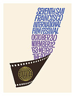 Seventh Annual 1963 San Francisco International Film Festival - Fine Art Prints & Posters