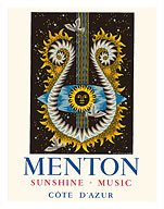 Menton, France - Côte d'Azur - Sunshine and Music - French Riviera - Fine Art Prints & Posters