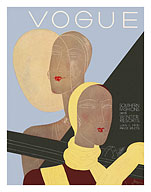 Fashion Magazine - January 1, 1931 - Fine Art Prints & Posters
