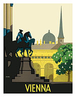 Vienna Austria - Joseph's Square (Josefsplatz) - Fine Art Prints & Posters