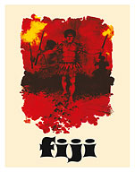 Fiji - Fijian Fire Dancers - c. 1971 - Fine Art Prints & Posters
