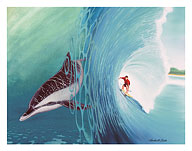 Hawaiian Surf Buddies - Fine Art Prints & Posters