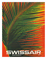 South America - SwissAir - Palm Frond - c. 1964 - Fine Art Prints & Posters