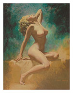 Marilyn Monroe - Lady in the Light - c. 1946 - Giclée Art Prints & Posters