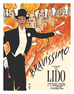 Lido Cabaret - Paris, France - Bravissimo Burlesque Show - Giclée Art Prints & Posters