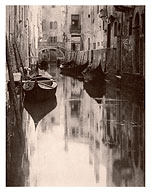 A Venetian Canal - Venice - c. 1894 - Fine Art Prints & Posters