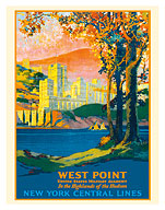 West Point - United States Military Academy - New York Central Lines - Fine Art Prints & Posters