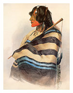 Kiasax, Piegan Blackfeet Man - Native American - c. 1932 - Fine Art Prints & Posters