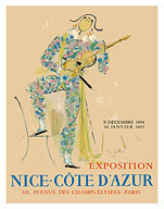 Nice, Côte D’Azur Exhibition - c. 1954 - Fine Art Prints & Posters