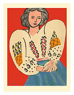 Romanian Blouse (La Blouse Roumaine) - c. 1940's - Fine Art Prints & Posters