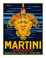 Martini & Rossi Vermouth - Turin (Torino) Italy - c. 1950 - Giclée Art Prints & Posters