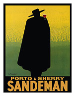 Porto & Sherry Sandeman - French Port, Brandy, Madeira Wines - c. 1930 - Fine Art Prints & Posters