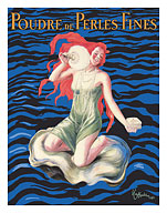 Fine Pearl Powder (Poudre De Perles Fines) - Pearl Perfumes - c. 1921 - Giclée Art Prints & Posters