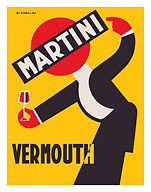 Martini Vermouth Liquor - Martini & Rossi - c. 1930 - Giclée Art Prints & Posters