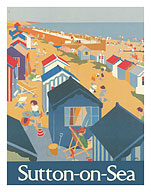 Sutton-on-Sea - Lincolnshire, England - London & North Eastern Railway - c. 1968 - Fine Art Prints & Posters