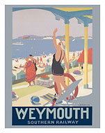 Weymouth - Dorset, England - Southern Railway - c. 1931 - Fine Art Prints & Posters