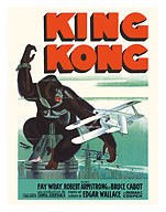 King Kong - Starring Fay Wray and Robert Armstrong - c. 1933 - Fine Art Prints & Posters