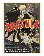 Dracula - Starring Bela Lugosi & David Manners - c. 1931 - Fine Art Prints & Posters