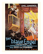 The Blue Angel (Der Blaue Engel) - Emil Jannings, Marlene Dietrich - c. 1930's - Fine Art Prints & Posters