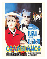 Casablanca - Starring Humphrey Bogart and Ingrid Bergman - c. 1942 - Fine Art Prints & Posters