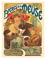 Beer of the Muse (Biéres de la Meuse) - c. 1897 - Fine Art Prints & Posters