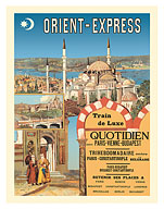 Orient Express - Paris Vienna Budapest - c. 1891 - Fine Art Prints & Posters