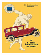 Fiat 520 - A Classic Achievement - The 17-50 HP Fiat - c. 1927 - Fine Art Prints & Posters