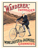 The Wanderer - Winklhofer & Jaenicke Cycles (Fahrräder) - c. 1910 - Fine Art Prints & Posters