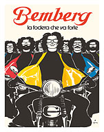 The King of Linings (La Fodera Che Va Forte) - Bemberg Fabrics - c. 1973 - Fine Art Prints & Posters