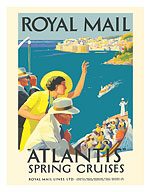 Atlantis Spring Cruises - Royal Mail Lines - c. 1936 - Giclée Art Prints & Posters