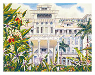 The Moana - Historic Hawaiian Hotel - Waikiki Beach, Honolulu - Fine Art Prints & Posters