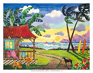 Sunset in Paradise - Tropical Beach - Hawaii - Hawaiian Islands - Fine Art Prints & Posters