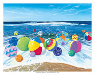 Beach Balls - Fine Art Prints & Posters