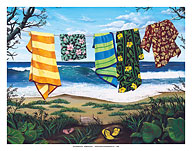 Just Hangin' - Hawaiian Paradise Ocean View - Fine Art Prints & Posters