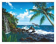 Castaway Cove - Hawaiian Paradise Ocean View - Fine Art Prints & Posters