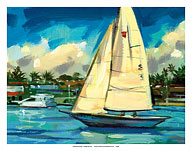 Newport Beach, California - Sailing - Fine Art Prints & Posters